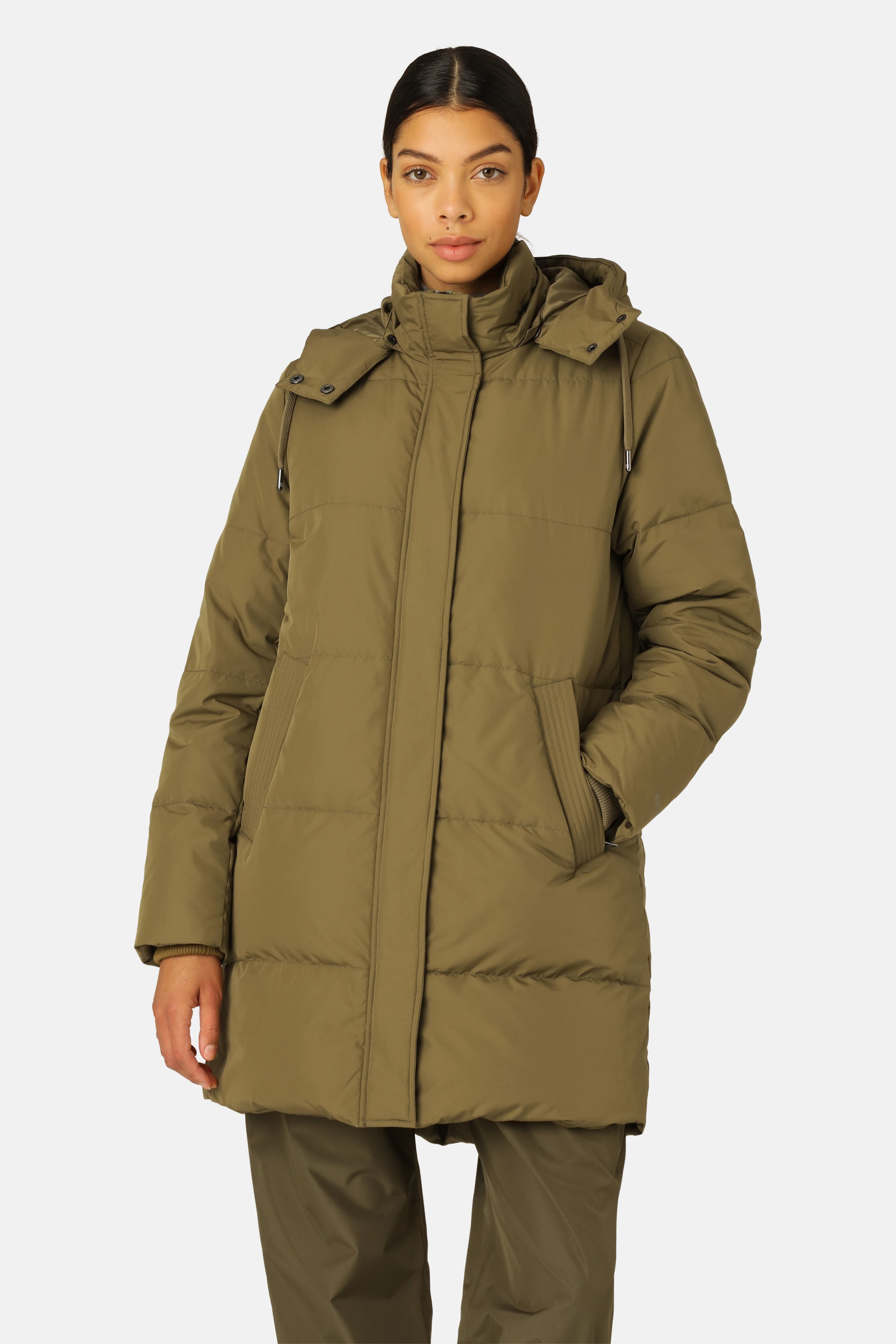 Ilse Jacobsen Hornbæk Outerwear Daunenmantel Winter coat 432 Lizard